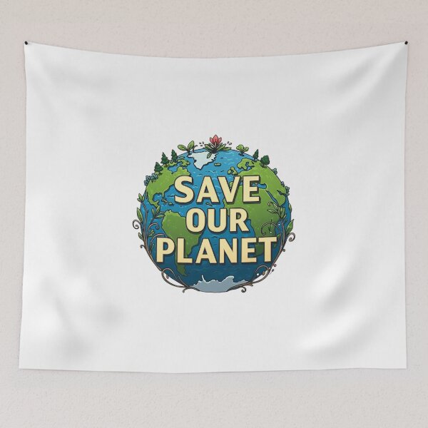 Item preview, SAVE OUR PLANET designed and sold by likbatonboot.