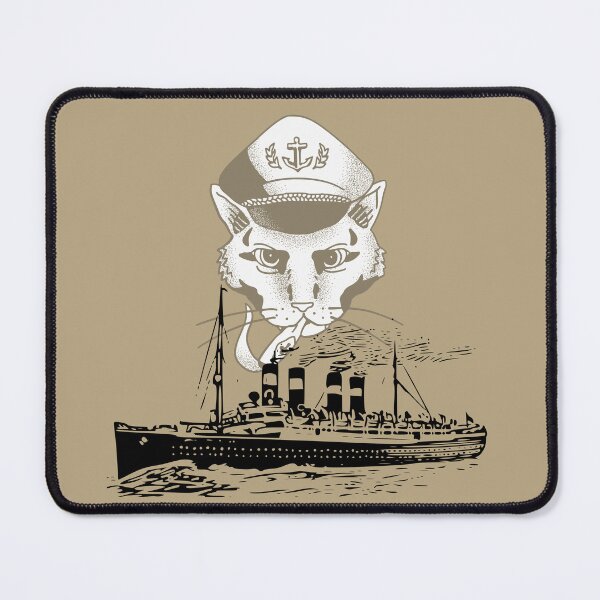 Item preview, Captain Cat designed and sold by browncis1shop.