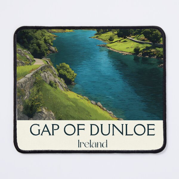 Item preview, Gap of Dunloe Poster – Rugged Mountain Pass & Serene River designed and sold by TuncGK.