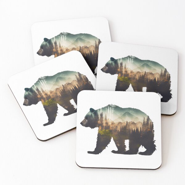 Item preview, Bear Wilderness Fusion designed and sold by ShadowAndSlate.