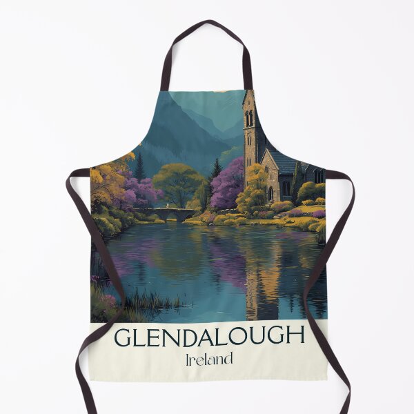 Item preview, Glendalough Poster – Historic Monastery & Peaceful Lakeside Valley designed and sold by TuncGK.