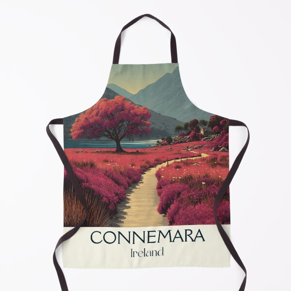 Item preview, Connemara Poster – Heather Fields & Lone Tree at Sunset designed and sold by TuncGK.