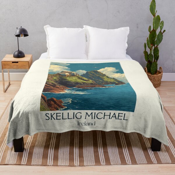 Item preview, Skellig Michael Poster – Remote Monastery & Wild Atlantic Isle designed and sold by TuncGK.