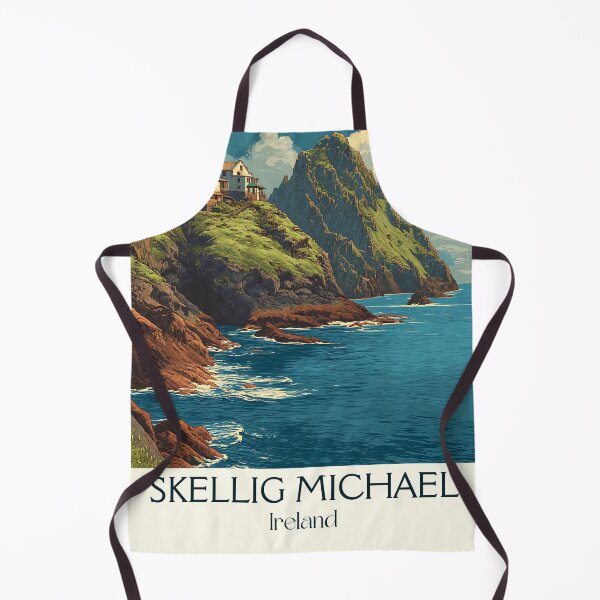 Artikelvorschau, Skellig Michael Poster – Abgelegenes Kloster & wilde Atlantikinsel entworfen und verkauft von TuncGK.