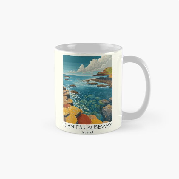 Item preview, Giant's Causeway Poster – Basalt Columns & Coastal Wonder designed and sold by TuncGK.