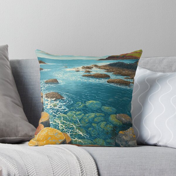 Item preview, Giant's Causeway Poster – Basalt Columns & Coastal Wonder designed and sold by TuncGK.