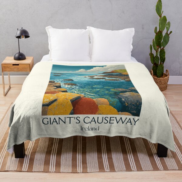 Item preview, Giant's Causeway Poster – Basalt Columns & Coastal Wonder designed and sold by TuncGK.