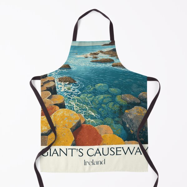 Item preview, Giant's Causeway Poster – Basalt Columns & Coastal Wonder designed and sold by TuncGK.