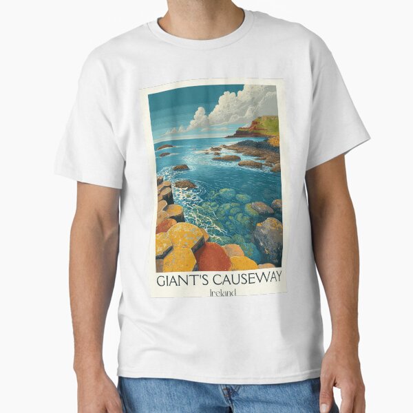 Item preview, Giant's Causeway Poster – Basalt Columns & Coastal Wonder designed and sold by TuncGK.
