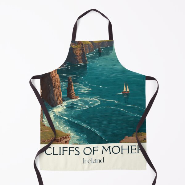 Item preview, Cliffs of Moher Poster – Towering Sea Cliffs & Atlantic Vistas designed and sold by TuncGK.
