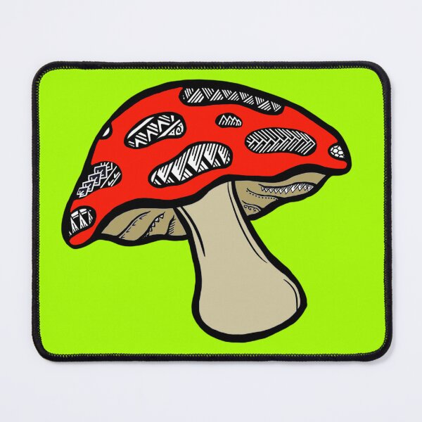 Item preview, Tribal Red Mushroom designed and sold by Steeb757.