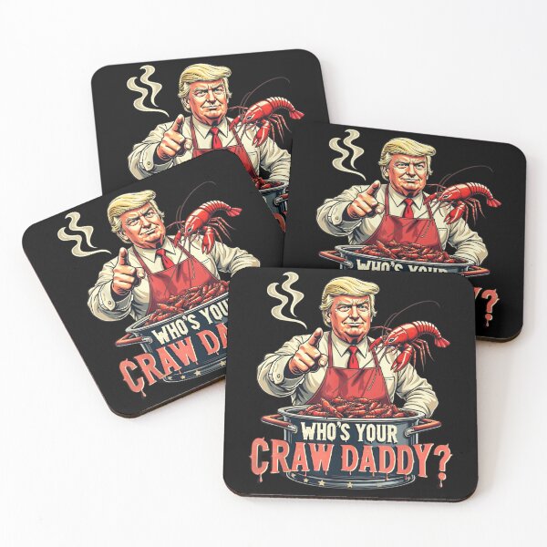 Item preview, Trump Whos Your Crawdaddy Crawfish Funny Cajun Boil Seafood  designed and sold by Raydinmob.