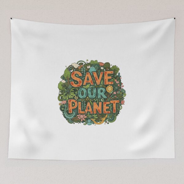 Item preview, SAVE OUR PLANET designed and sold by likbatonboot.