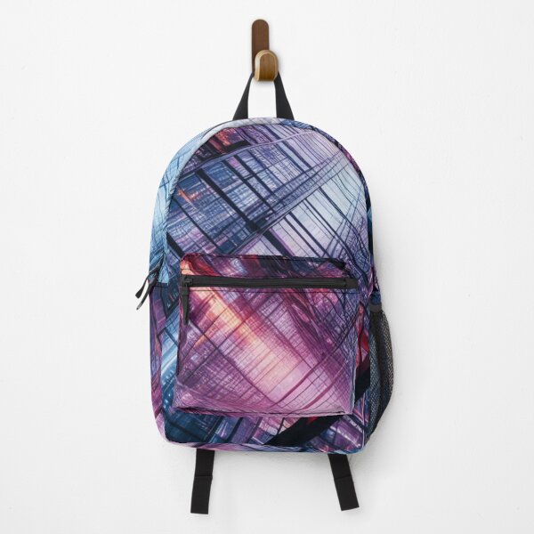 Item preview, Stunning Glass Building Reflection Photo – Abstract AI Art with Light Play for Urban Style & Modern Accessories designed and sold by knalpot-design.