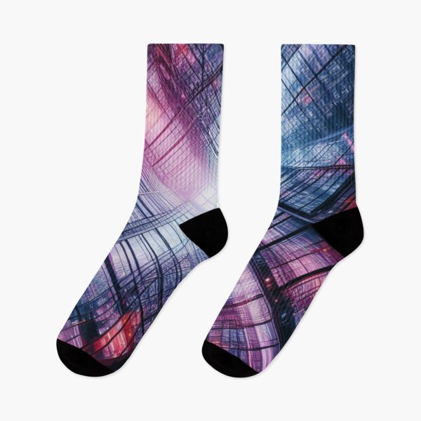 Item preview, Stunning Glass Building Reflection Photo – Abstract AI Art with Light Play for Urban Style & Modern Accessories designed and sold by knalpot-design.