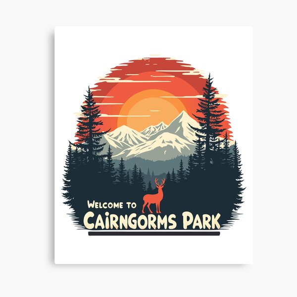 Item preview, Welcome to Cairngorms National British Park designed and sold by Blok45.