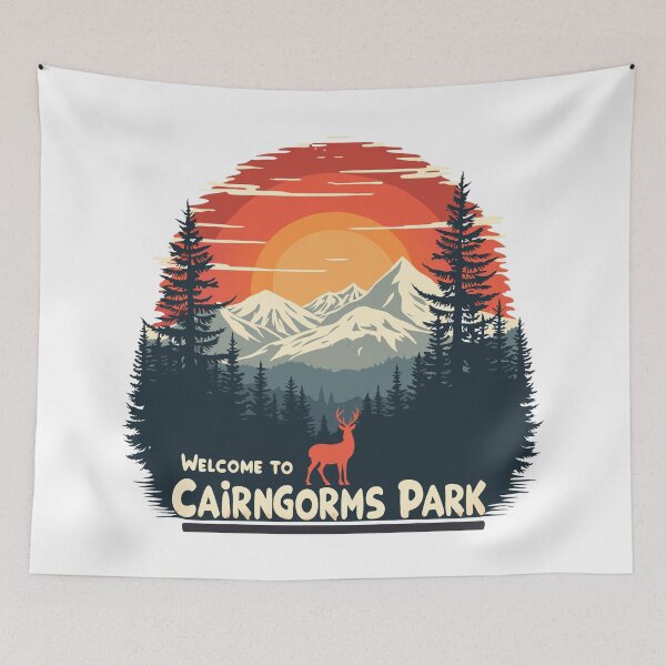 Item preview, Welcome to Cairngorms National British Park designed and sold by Blok45.