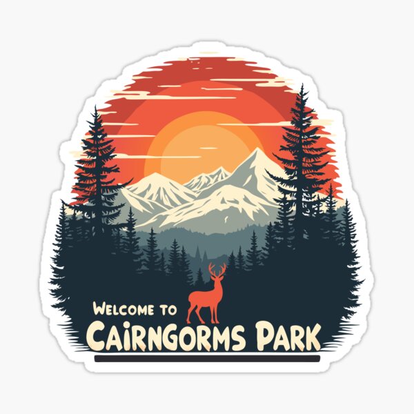 Item preview, Welcome to Cairngorms National British Park designed and sold by Blok45.