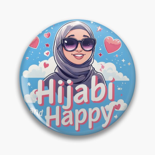 Item preview, Hijabi and Happy designed and sold by MamaHiba.