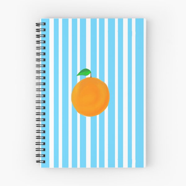 Item preview, orange with blue stripe background  designed and sold by kittyjn.