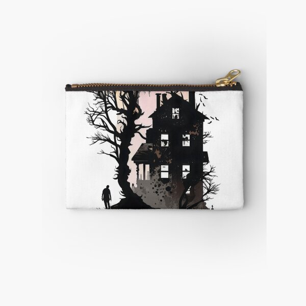 Item preview, Haunted House Silhouette designed and sold by ShadowAndSlate.