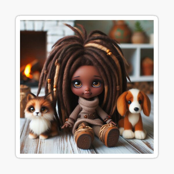 Item preview, Little Penny Dreadlocks and friends designed and sold by PennyDreadlocks.