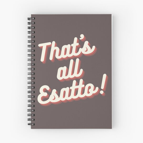 Item preview, That's all Esatto – Cartoon Finale with Italian Flavor designed and sold by Esatto Style.