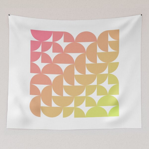 Item preview, Gradient Geometry: From Rose to Lime designed and sold by kornerupine.