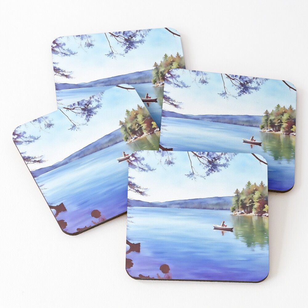 Item preview, Coasters (Set of 4) designed and sold by RCWatercolours.