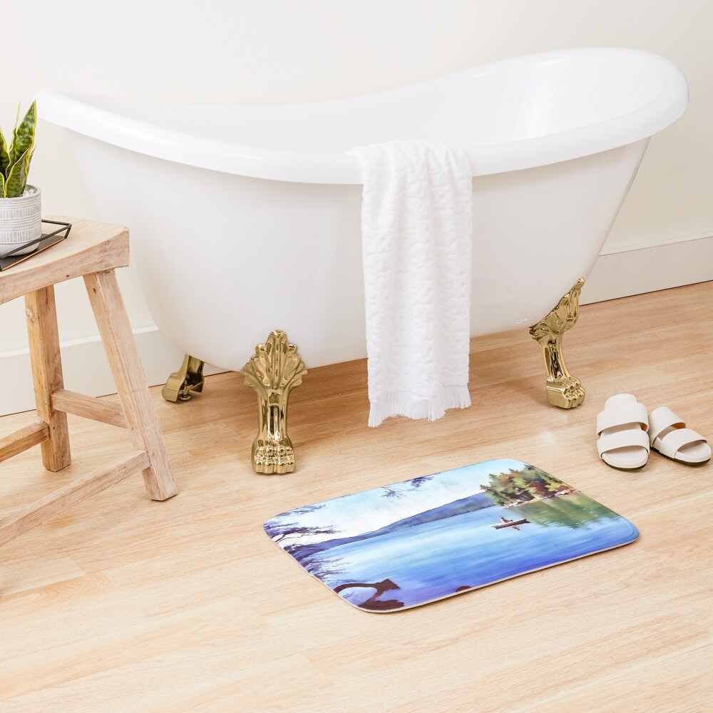 Item preview, Bath Mat designed and sold by RCWatercolours.