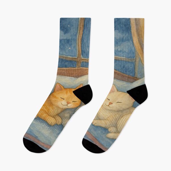 Item preview, Good night, three sleeping cats designed and sold by Mauswohn.