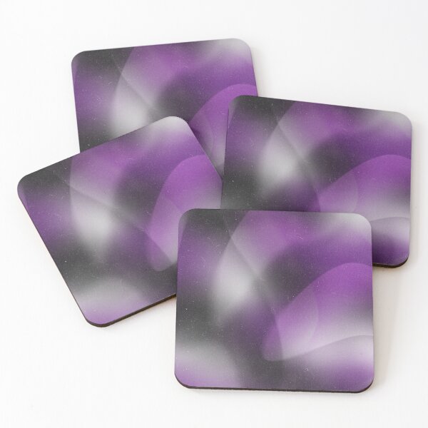 Item preview, Subtle Ace Pride // Purple, White, Grey, & Black Gradient designed and sold by Skyler Orion X.