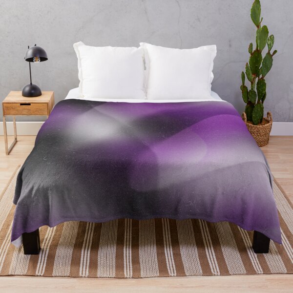 Item preview, Subtle Ace Pride // Purple, White, Grey, & Black Gradient designed and sold by Skyler Orion X.