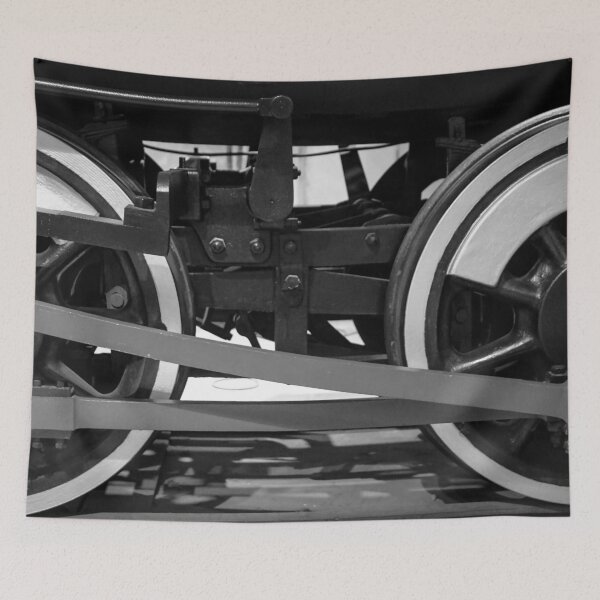 Aperçu de l'œuvre Roues de chemin de fer créée et vendue par Douglas E. Welch Design and Photography.