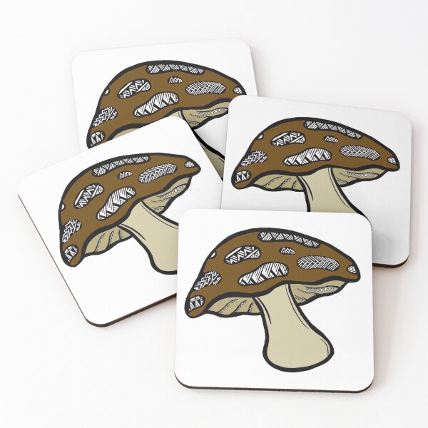 Item preview, Tribal Brown Mushroom designed and sold by Steeb757.
