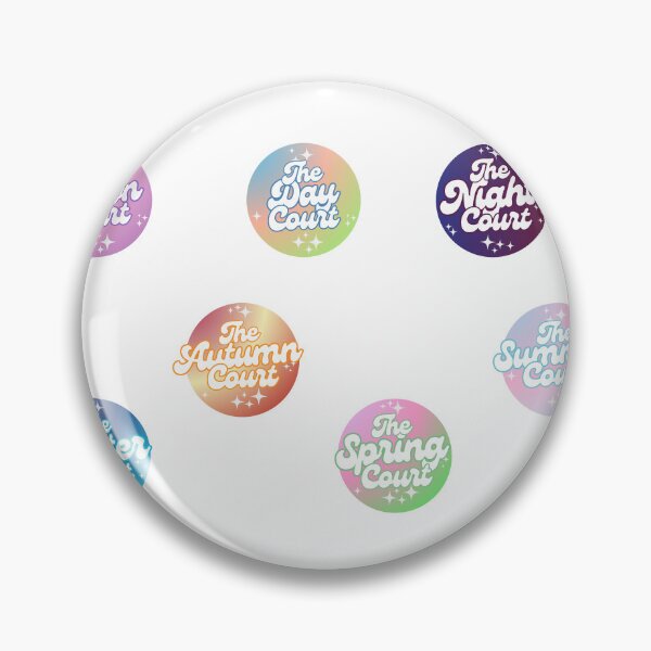 Item preview, The Courts in ACOTAR Stickers designed and sold by baranskini.