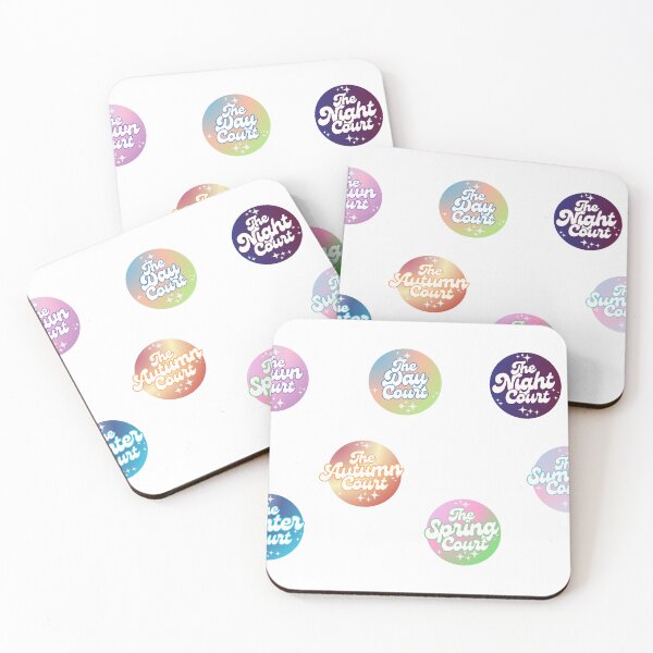 Item preview, The Courts in ACOTAR Stickers designed and sold by baranskini.