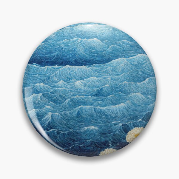 Item preview, Botanical Wall Art Floral Print Navy Blue Wabi Sabi Painting Japandi Wall Art Surf poster extra large printable wall art for Bathroom Decor designed and sold by regnumsaturni.
