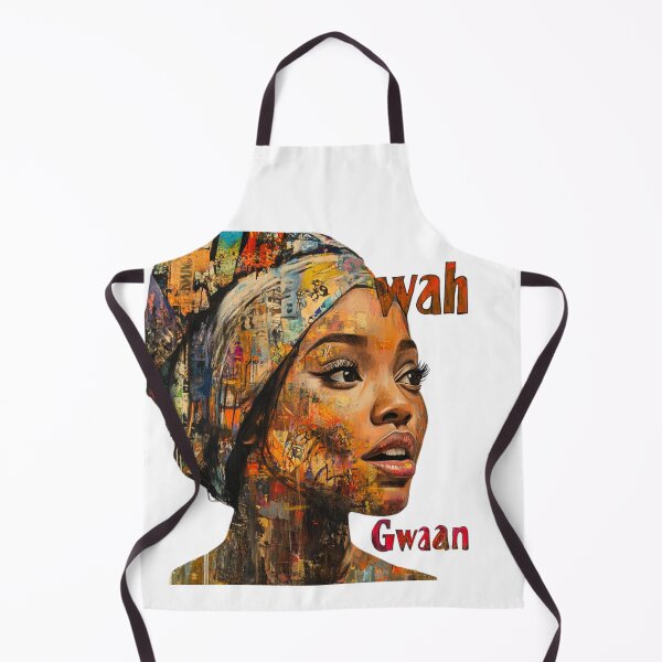 Item preview, Wah Gwaan – Afro-Caribbean Vibes Urban Street Art Portrait designed and sold by MomentumbyOla.