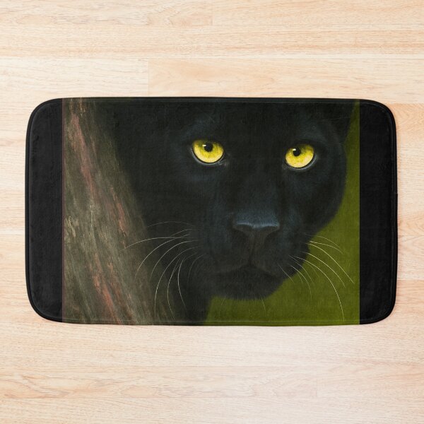 Item preview, Black Panther Stare – Jungle Predator Art designed and sold by MaPerle.