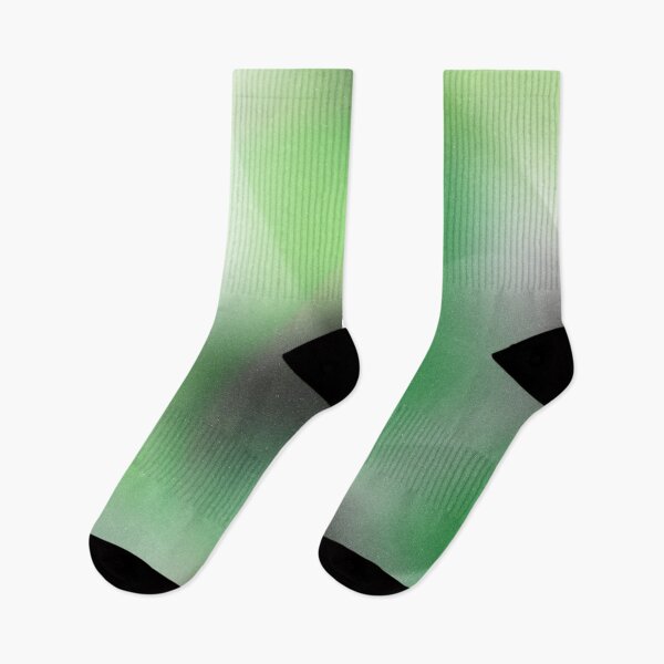 Item preview, Subtle Aro Pride // Greens, White, Grey, & Black Gradient designed and sold by Skyler Orion X.