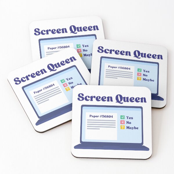 Item preview, Screen Queen designed and sold by CursedCubicle.