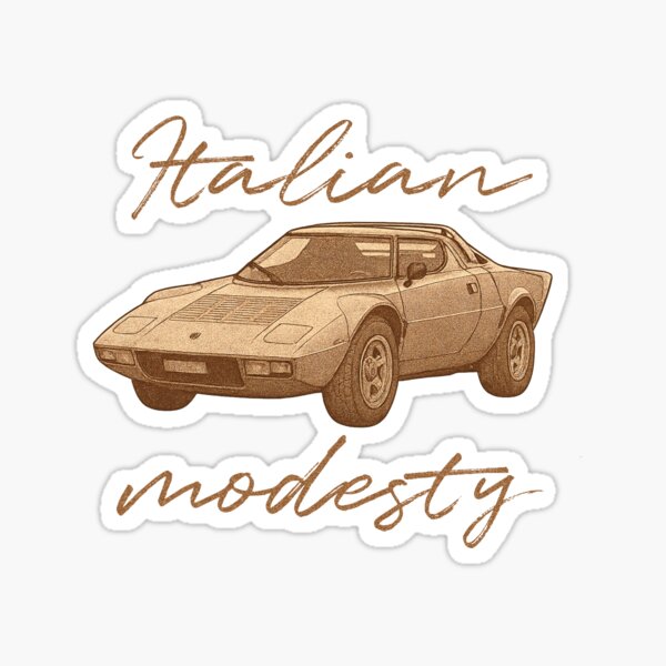 Item preview, Lancia Stratos "Italian Modesty" designed and sold by Vintora.