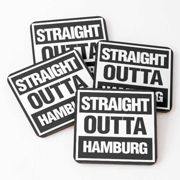 Item preview, Straight Outta Hamburg designed and sold by elhefe.