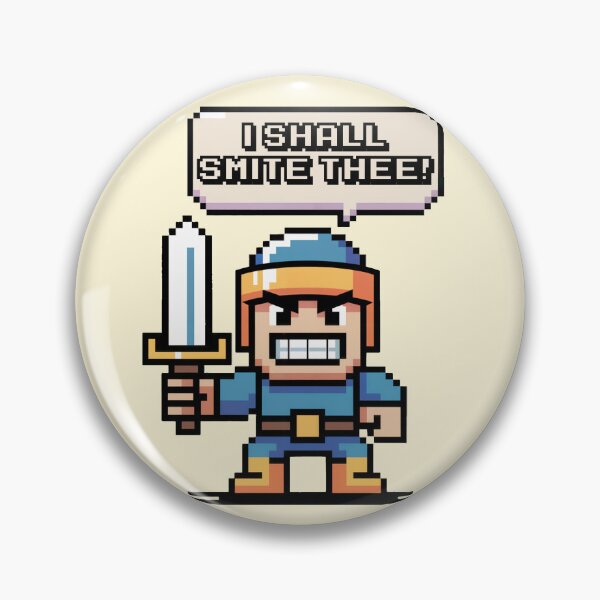 Item preview, I shall smite thee! designed and sold by Corpsecutter.