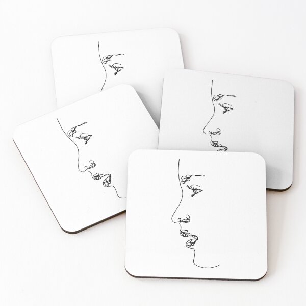 Item preview, Woman Face Profile Scribble designed and sold by OneLineWithin.