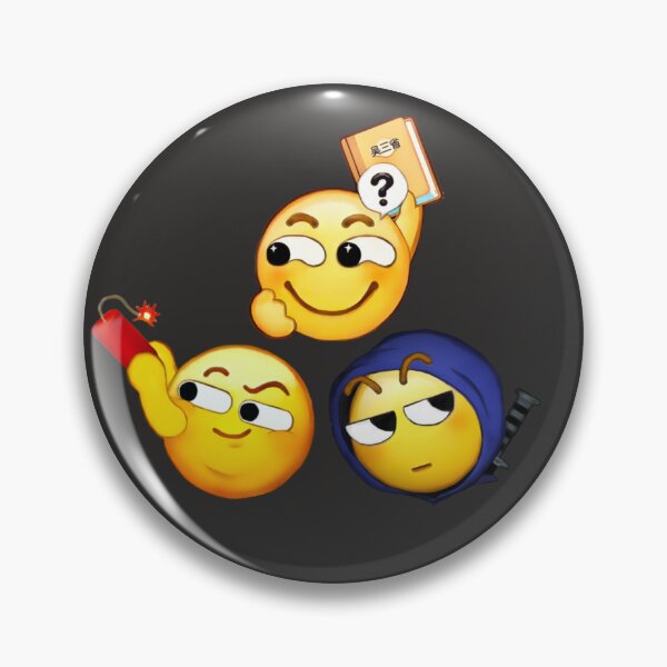 Item preview, DMBJ - Emoji Iron Triangle designed and sold by Bacon Cream Noodles with Coffee.
