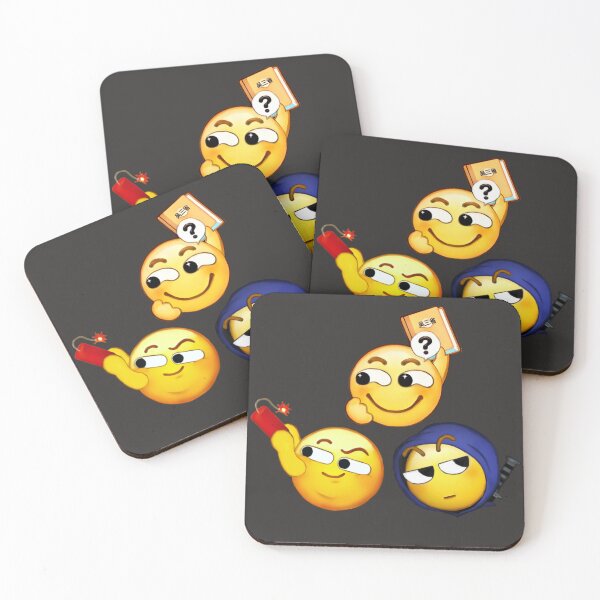 Item preview, DMBJ - Emoji Iron Triangle designed and sold by Bacon Cream Noodles with Coffee.