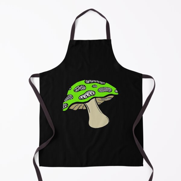 Item preview, Tribal Bright Green Mushroom designed and sold by Steeb757.
