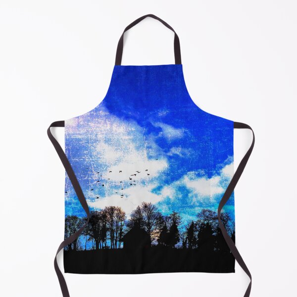 Item preview, Mountain chapel with rising full moon designed and sold by Palatinasart.